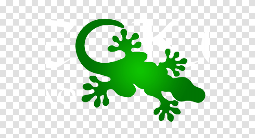 Gecko Clipart Head, Green, Number Transparent Png