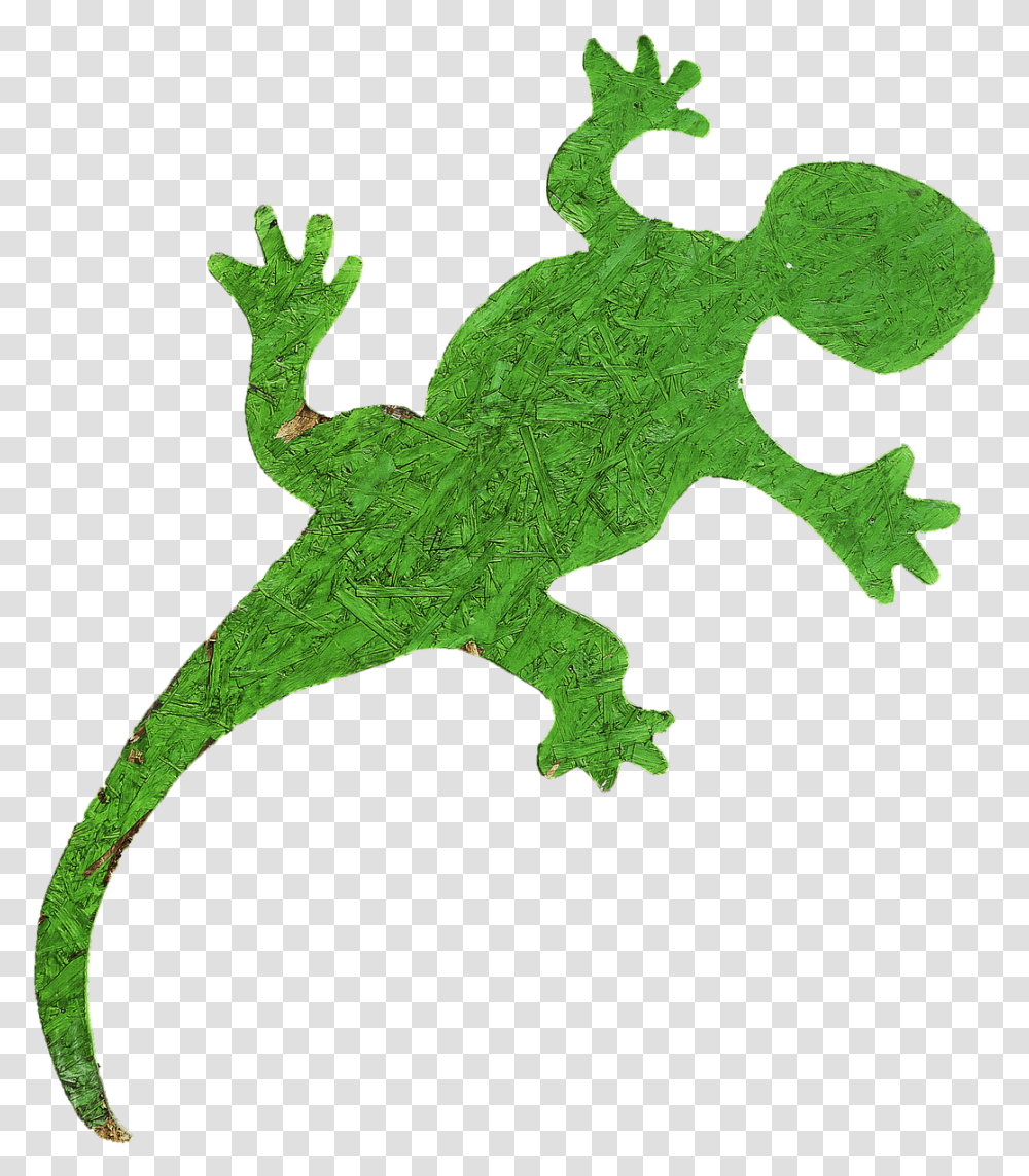 Gecko Holzfigur Figure International Year Of Forests 2011, Lizard, Reptile, Animal, Cross Transparent Png