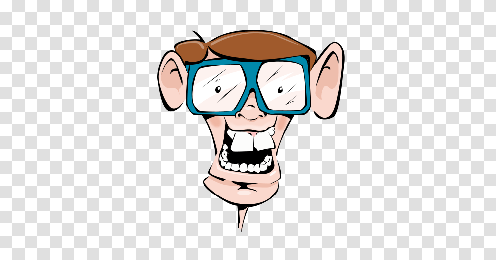 Geek Clipart Funny Glass, Jaw, Teeth, Mouth, Sunglasses Transparent Png