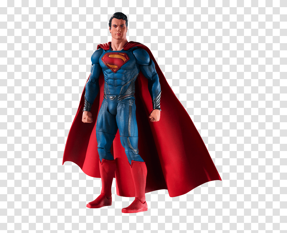 Geeksummit Man Of Steel Movie Masters From Mattel, Apparel, Cape, Person Transparent Png