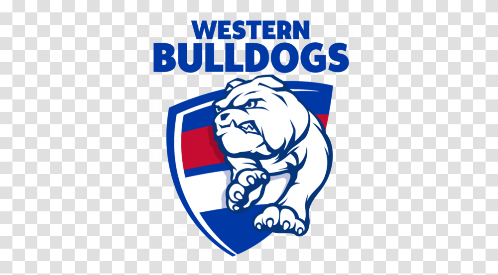 Geelong Cats Logo Western Bulldogs Logo, Poster, Advertisement, Hand, Symbol Transparent Png