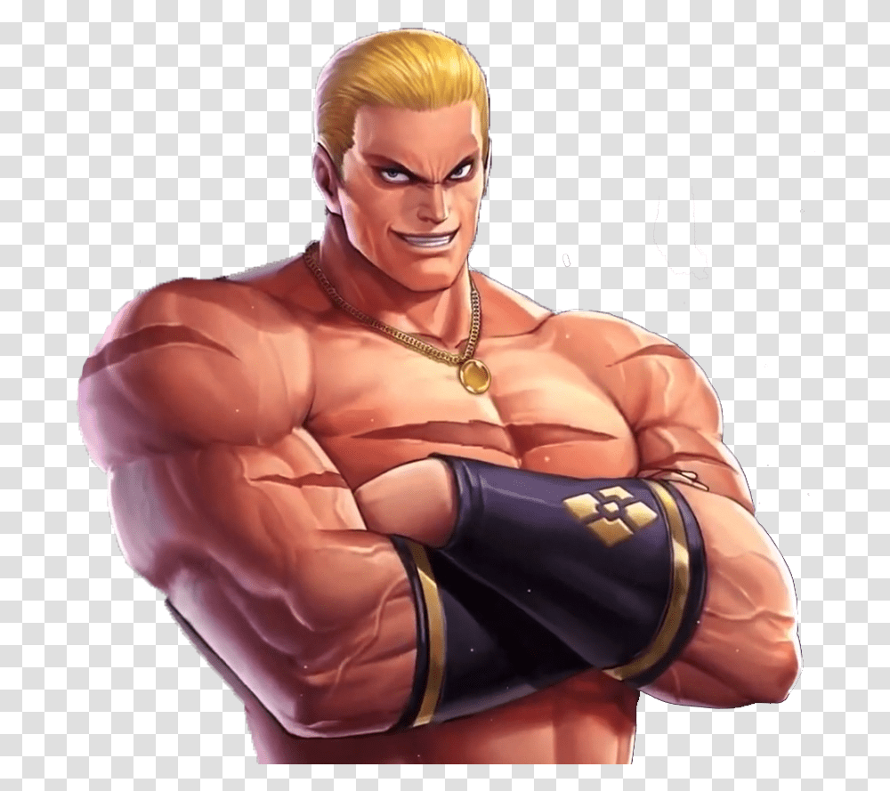 Geese Howard Xiv Geese Howard Kof All Star, Person, Human, Arm, Latex Clothing Transparent Png