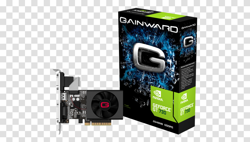 Geforce Gt 710 Gainward, Electronics, Computer, Poster, Advertisement Transparent Png