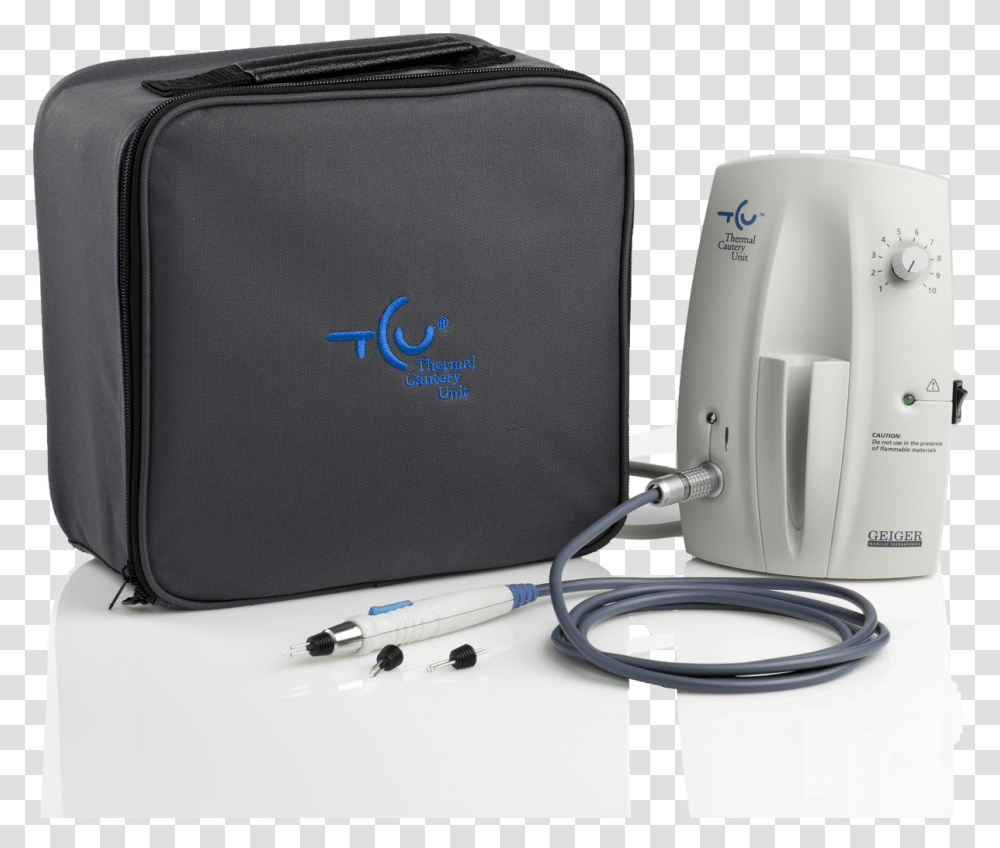 Geiger Tcu Thermal Cautery Unit Hand Luggage, Electronics, Monitor, Screen, Display Transparent Png