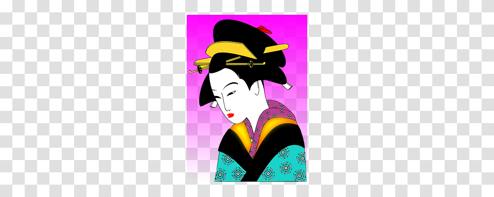 Geisha Girl Person, Helmet Transparent Png