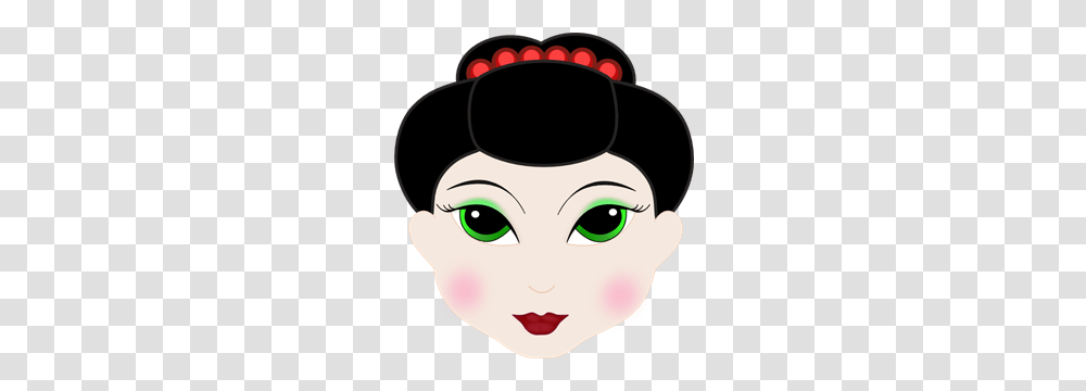 Geisha Kimono Large Size, Face, Head Transparent Png