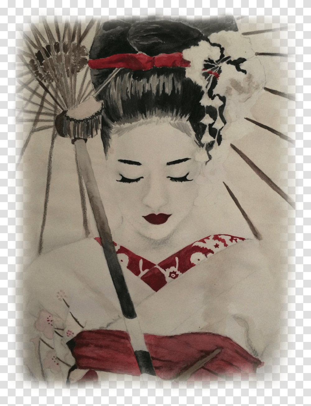 Geisha Poster Transparent Png