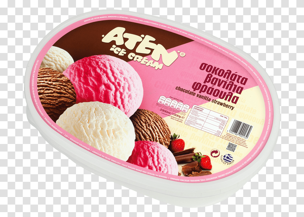 Gelato, Cream, Dessert, Food, Creme Transparent Png