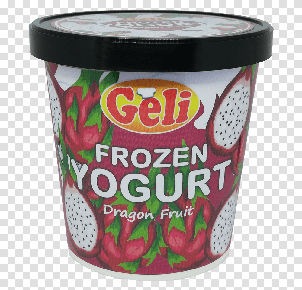 Geli Dragon Fruit Frozen Yogurt 1 Pint Your Healthy Tummy Buddy Na Tigela, Dessert, Food, Sweets, Confectionery Transparent Png