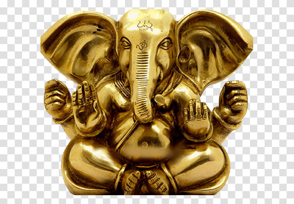 Gem Explosion Chakra Balancing Bracelet Lord Ganesha Gold Statue, Bronze, Brass Section, Musical Instrument, Wax Seal Transparent Png