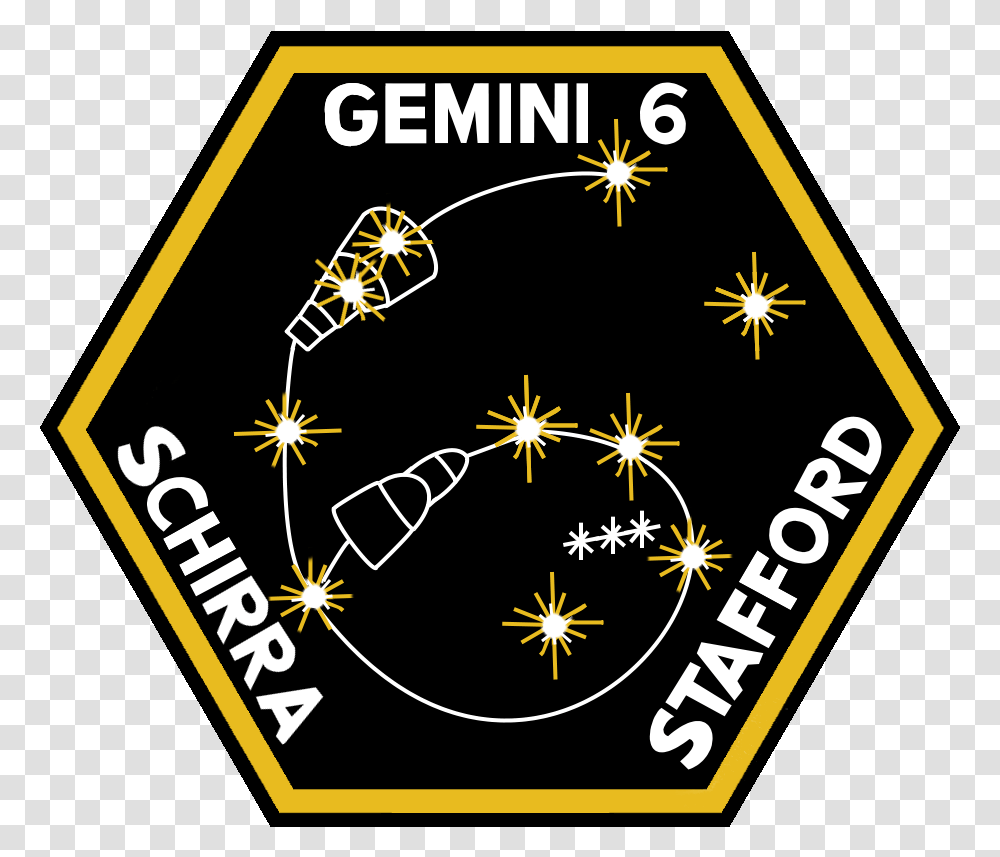 Gemini 6a Patch Emblem, Label, Logo Transparent Png
