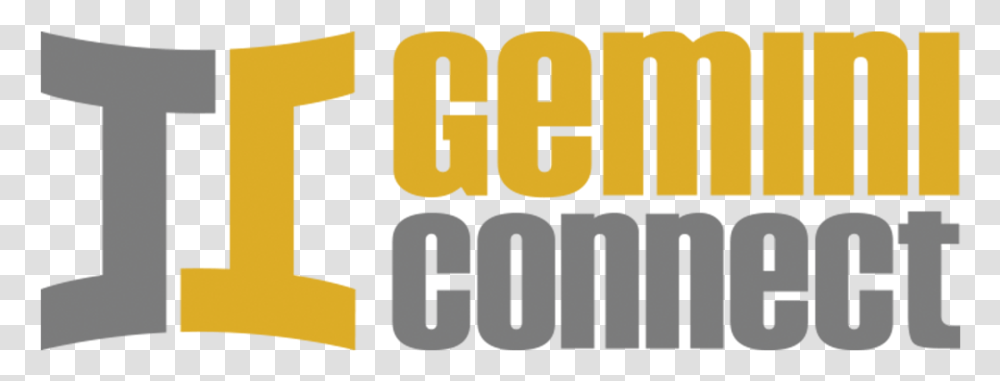 Gemini Connect Logo Parallel, Word, Label, Alphabet Transparent Png