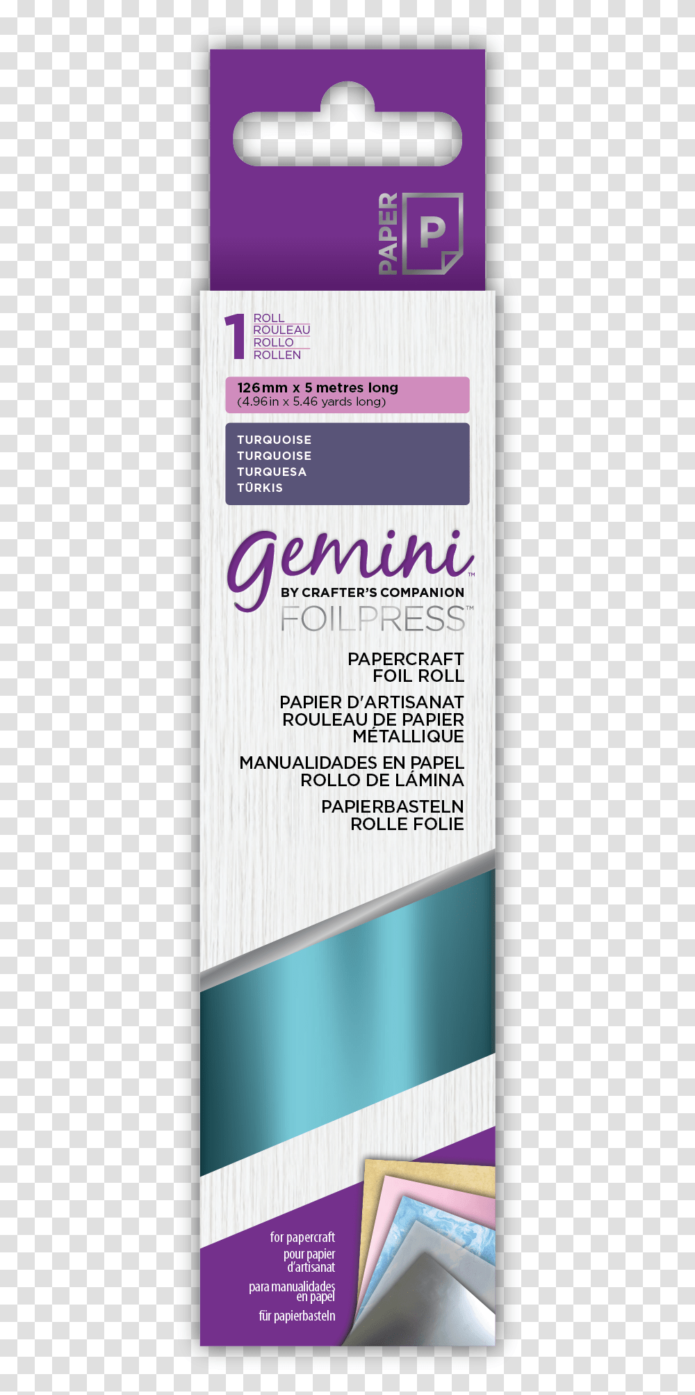 Gemini Foilpress Papercraft Foil, Word, Page, Number Transparent Png