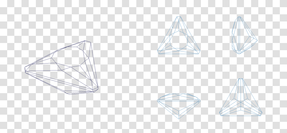 Gems Drawing Triangle And Hari Peri Sketch Transparent Png