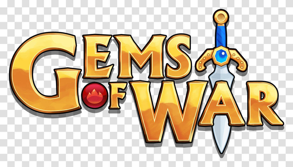 Gems Of War Wallpapers Video Game Hq Gems Of War Logo, Text, Alphabet, Dynamite, Weapon Transparent Png