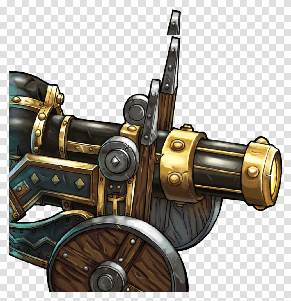 Gems Of War Wikia Cannon, Clock Tower, Architecture, Building, Machine Transparent Png