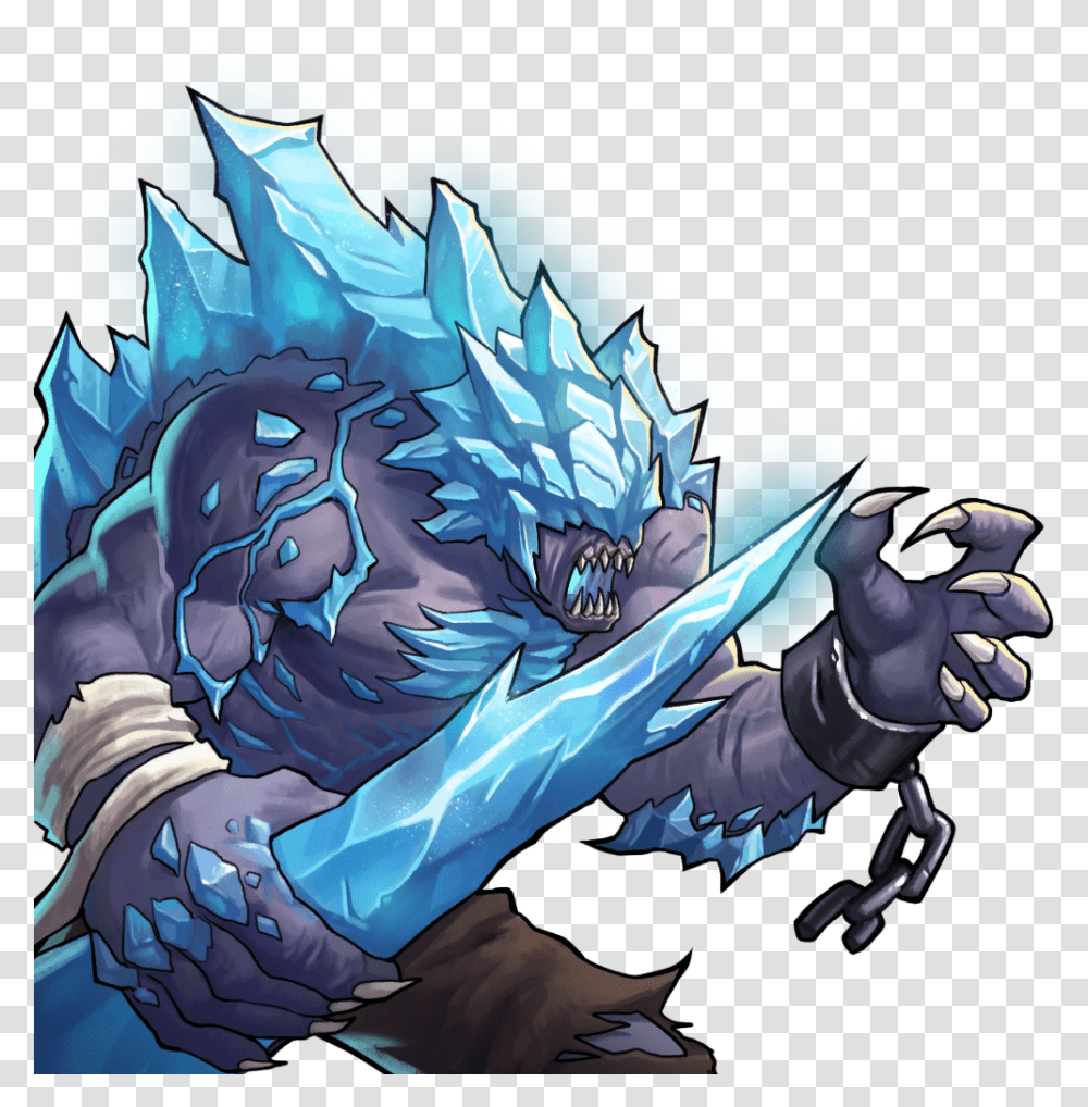 Gems Of War Wikia Ice Troll, Dragon, Person, Human Transparent Png