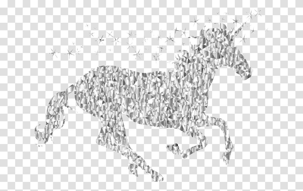 Gemstone Magical Unicorn Silhouette Tribal Unicorn Vector, Person, Human, Drawing Transparent Png