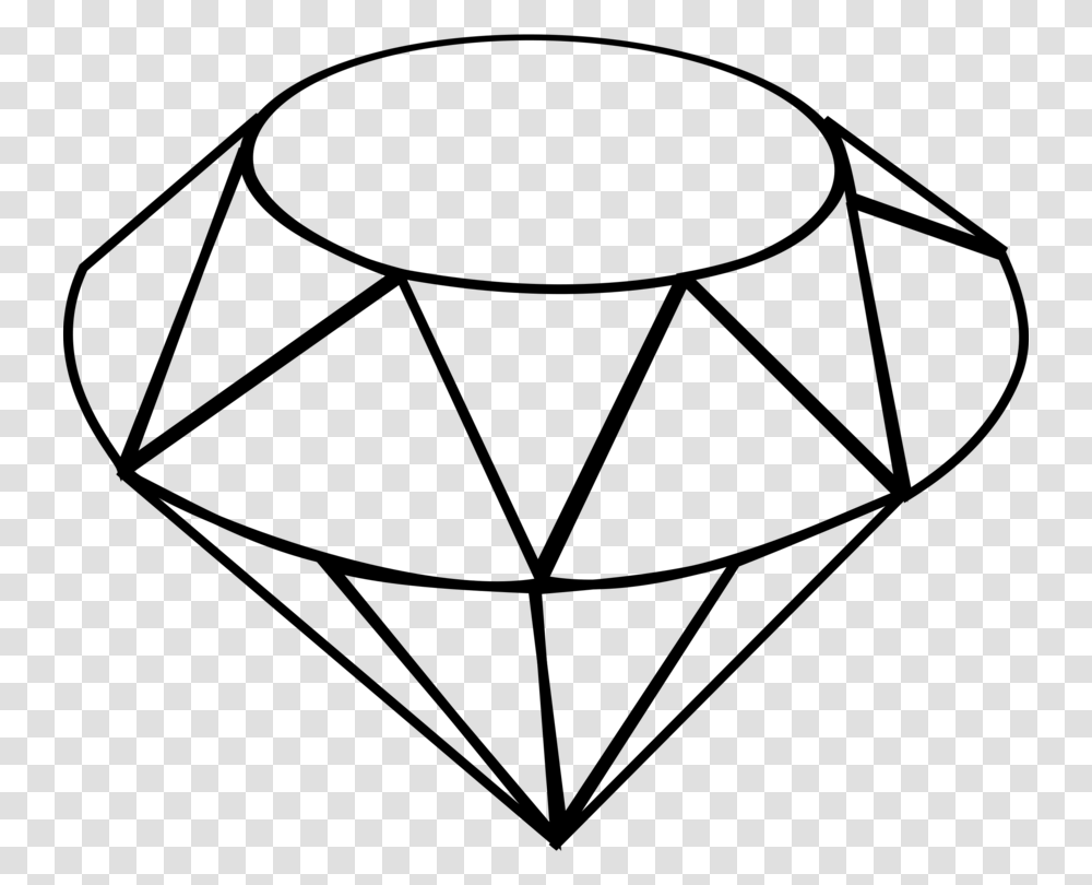 Gemstone Ruby Diamond Drawing Download, Gray, World Of Warcraft Transparent Png