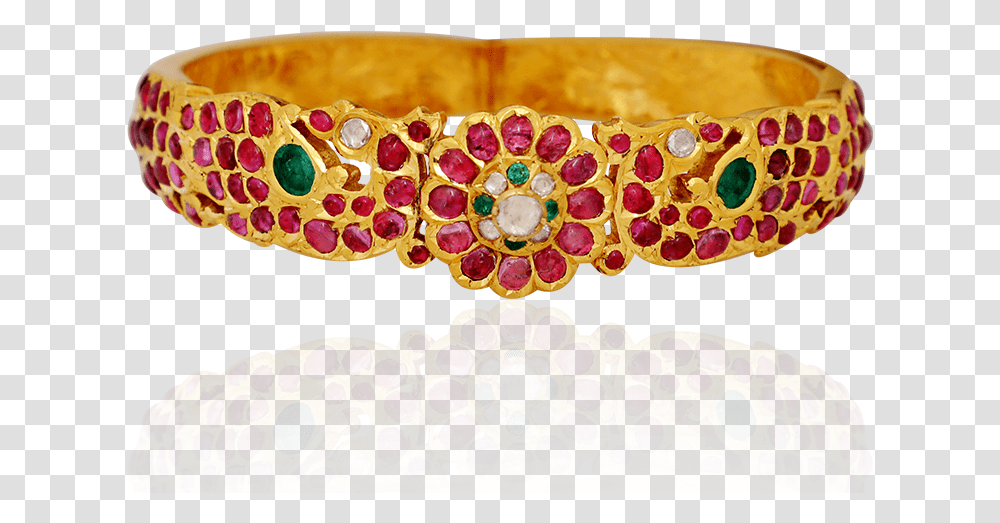 Gemstone Studded Ethnic Bangle Bangle, Jewelry, Accessories, Accessory, Bangles Transparent Png