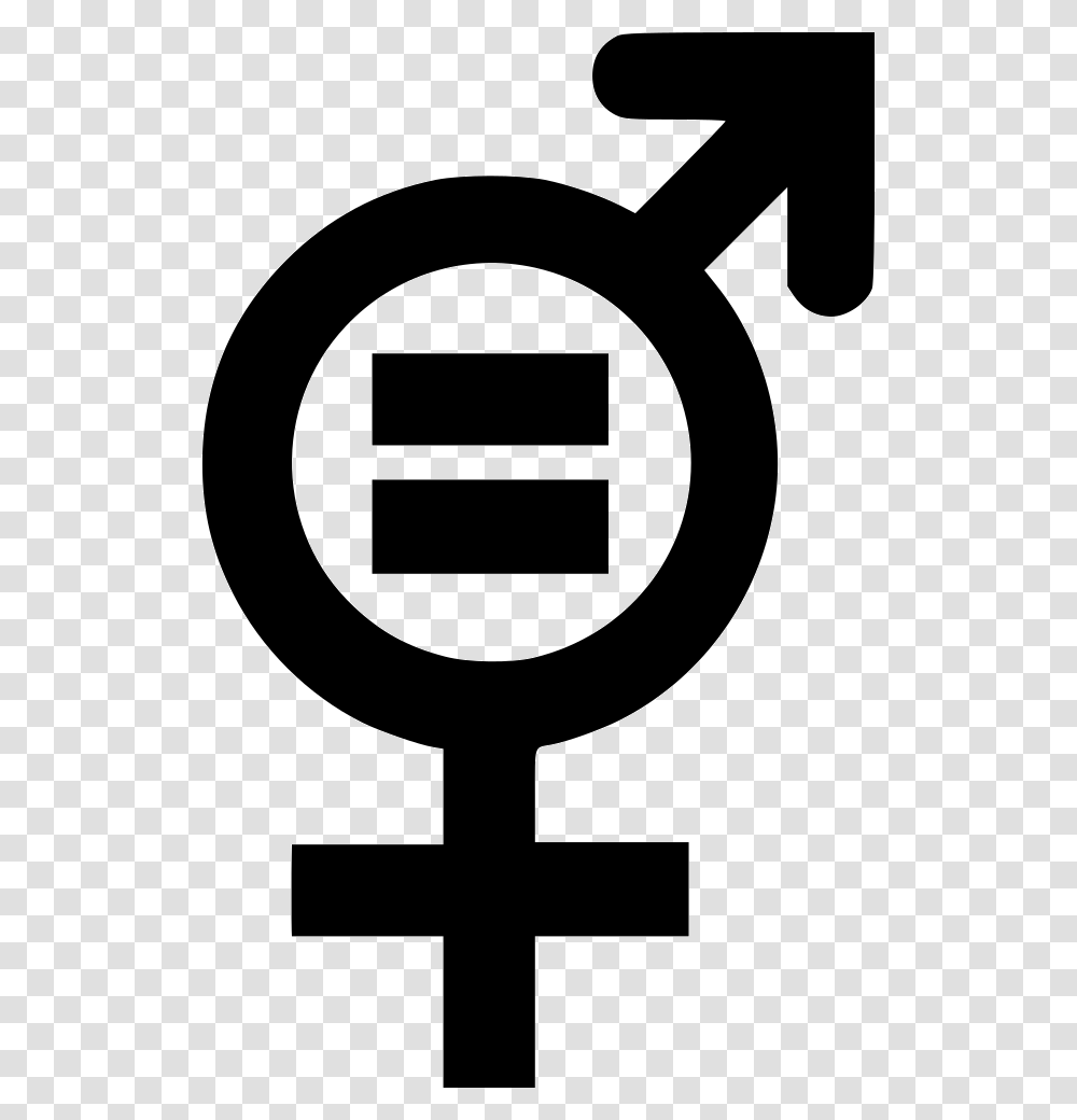 Gender Equality Icon Free Download, Cross, Number Transparent Png