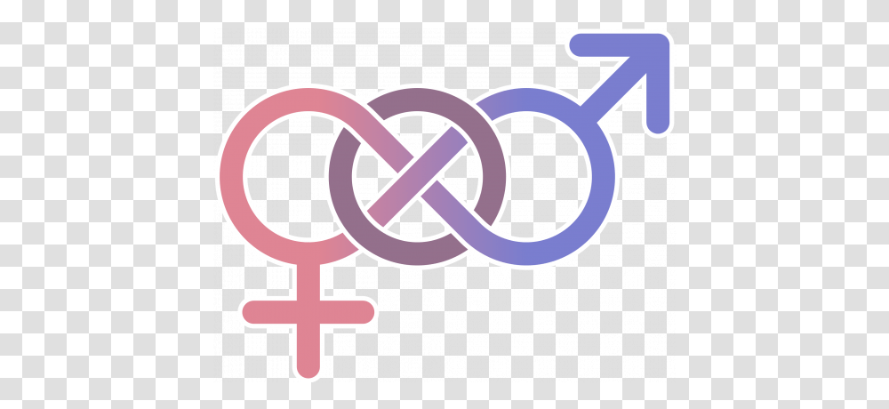 Gender Identity Group Genderfluid Symbol, Knot, Diagram Transparent Png