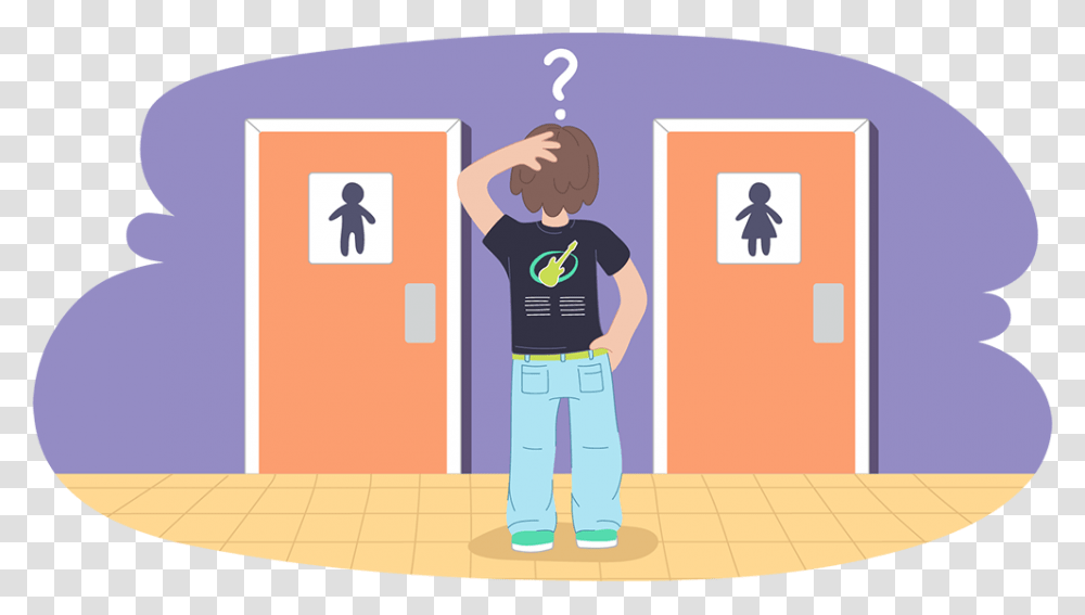 Gender Identity, Person, Pants, Number Transparent Png