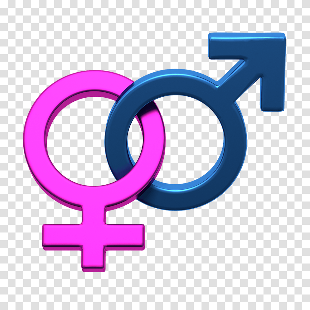Gender Logo Image, Purple, Key Transparent Png