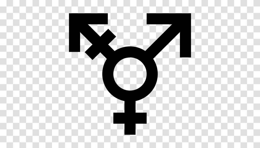 Gender Transgender Gender Gender Symbol Icon With And Vector, Gray, World Of Warcraft Transparent Png