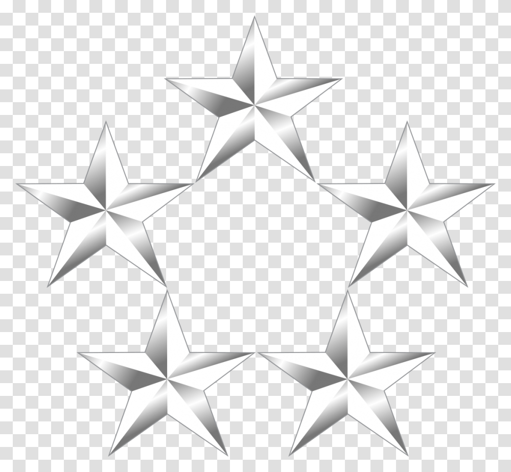 General 5 Star Download 5 Star General Stars, Star Symbol Transparent Png
