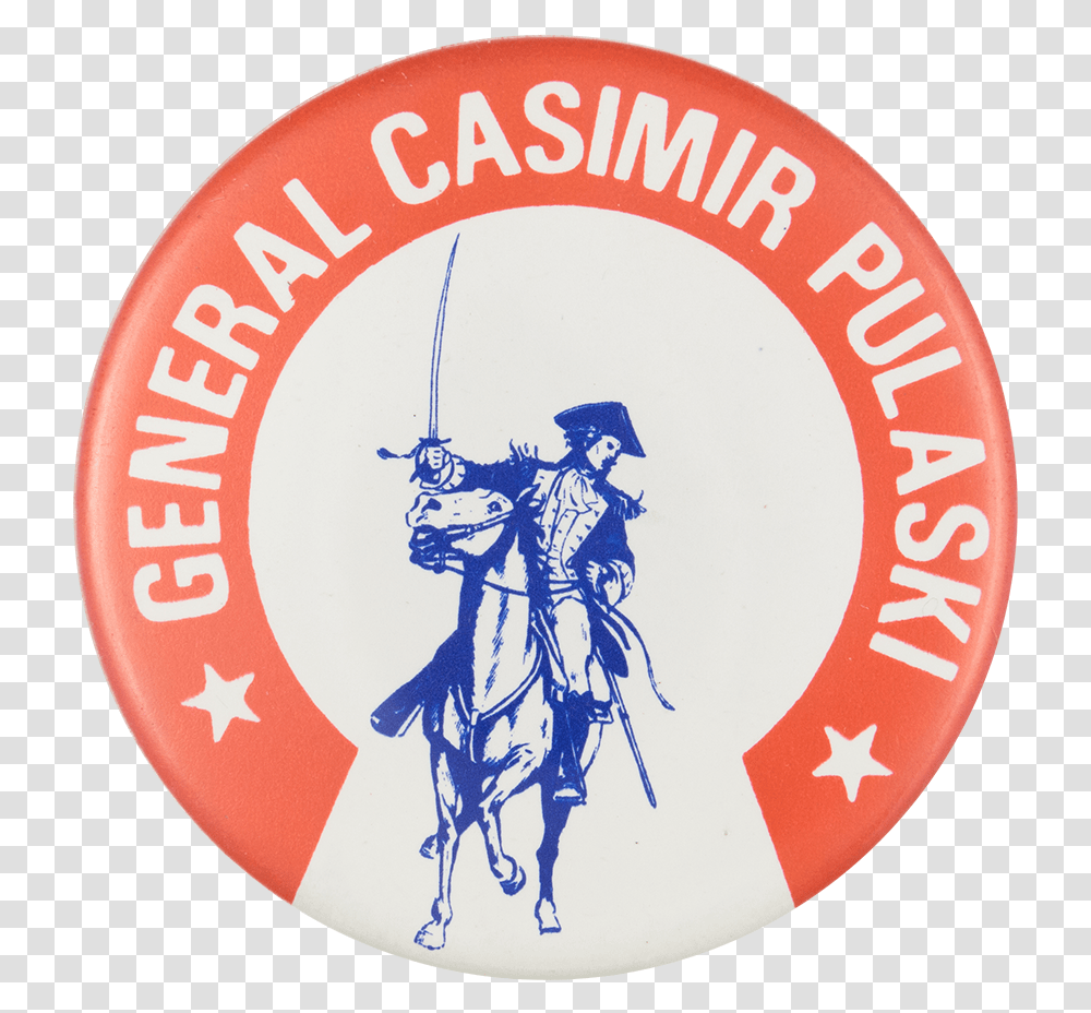 General Casimir Pulaski Art Button Museum Circle, Logo, Trademark, Badge Transparent Png