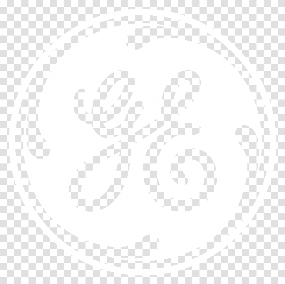 General Electric Logo General Electric Logo White, Trademark, Number Transparent Png