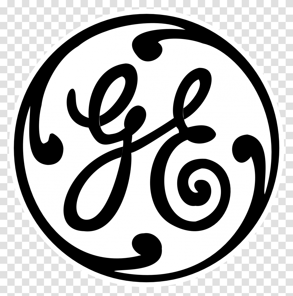 General Electric Logo General Electric Old Logo, Trademark, Stencil Transparent Png