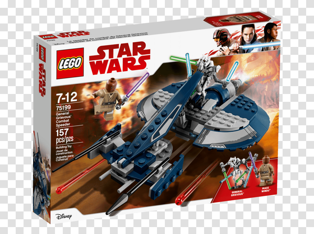 General Grievous Combat Speeder Clone Star Wars Lego Sets, Person, Sports Car, Vehicle, Transportation Transparent Png