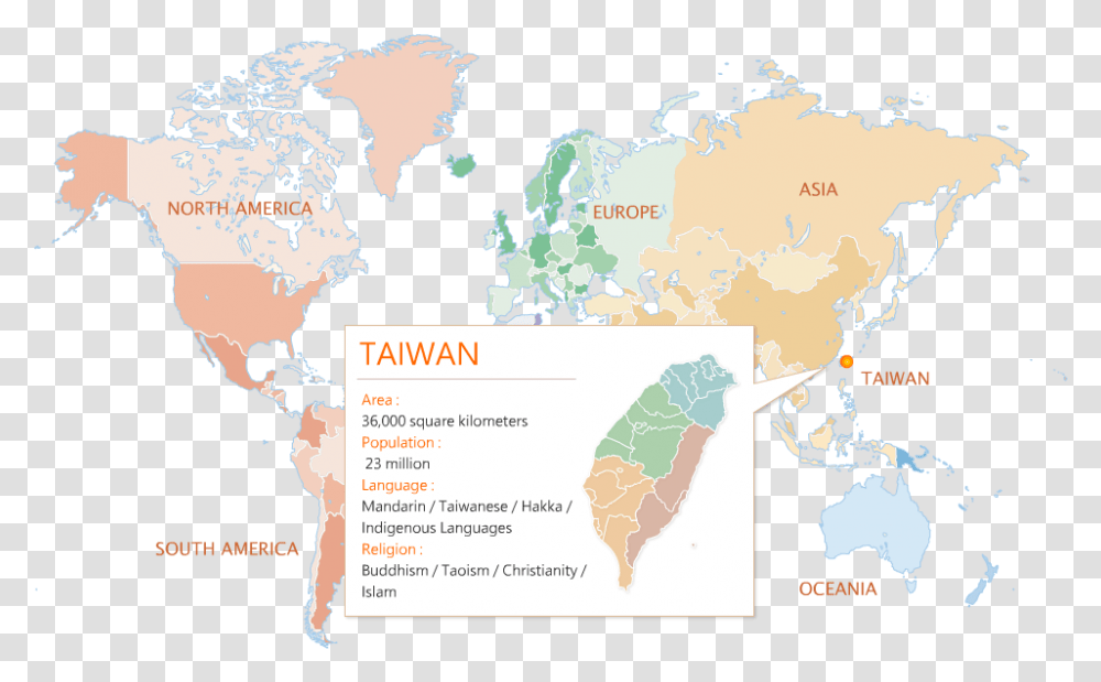 General Information Of Taiwan, Map, Diagram, Atlas, Plot Transparent Png