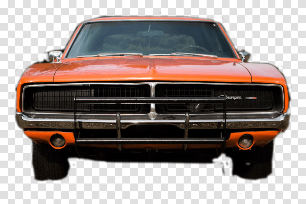 General Lee Dodge Charger, Car, Vehicle, Transportation, Coupe Transparent Png