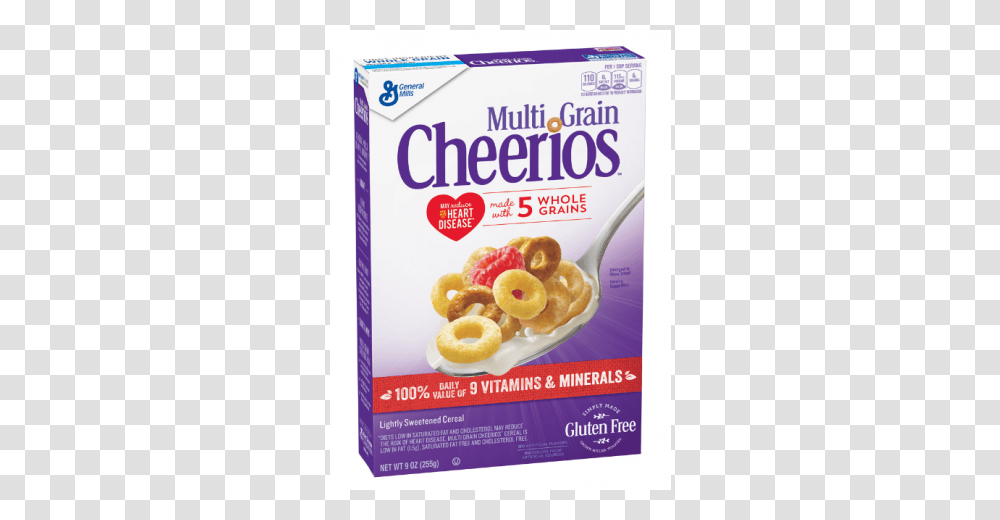 General Mills Multi Grain Cheerios Cereal Online Grocery, Bread, Food, Bagel, Donut Transparent Png