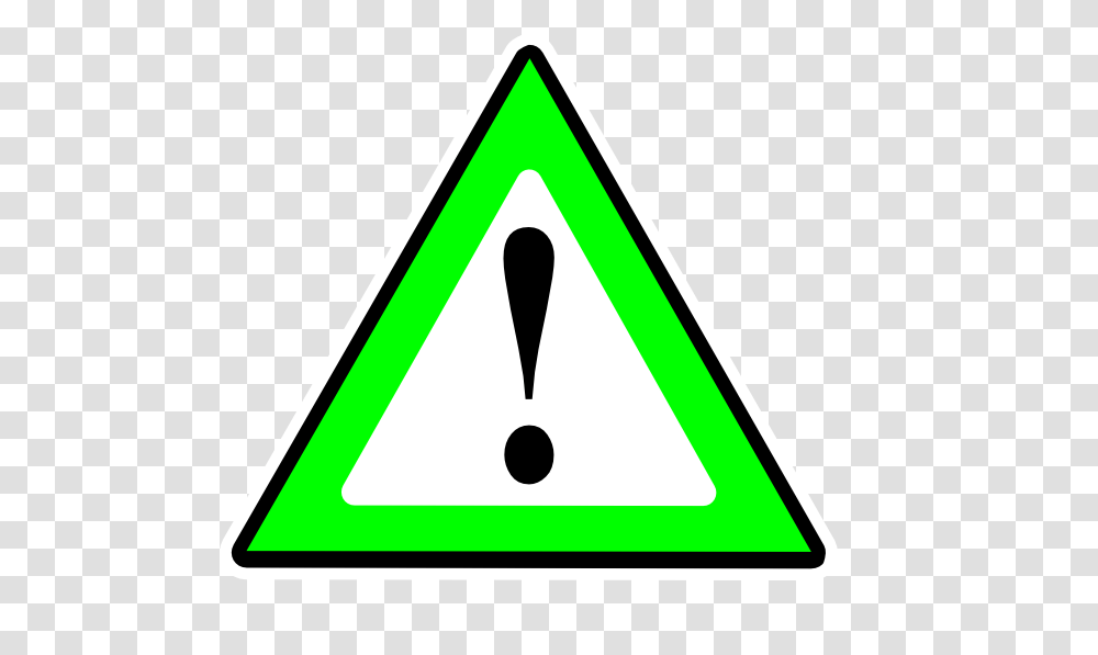 General Risk Green Clip Arts For Web, Triangle, Sign, Road Sign Transparent Png