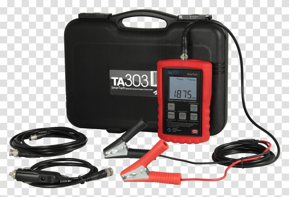 General Technologies Corp Ta 303 Tachometer, Wristwatch, Electrical Device, Electronics, Gauge Transparent Png