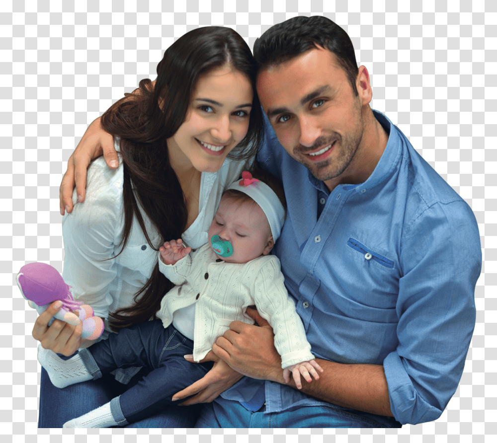 Generamos Felices Family, Baby, Person, Newborn Transparent Png