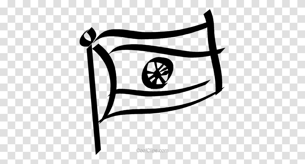 Generic Flag Royalty Free Vector Clip Art Illustration, Bow, Cushion, Stencil, Scroll Transparent Png