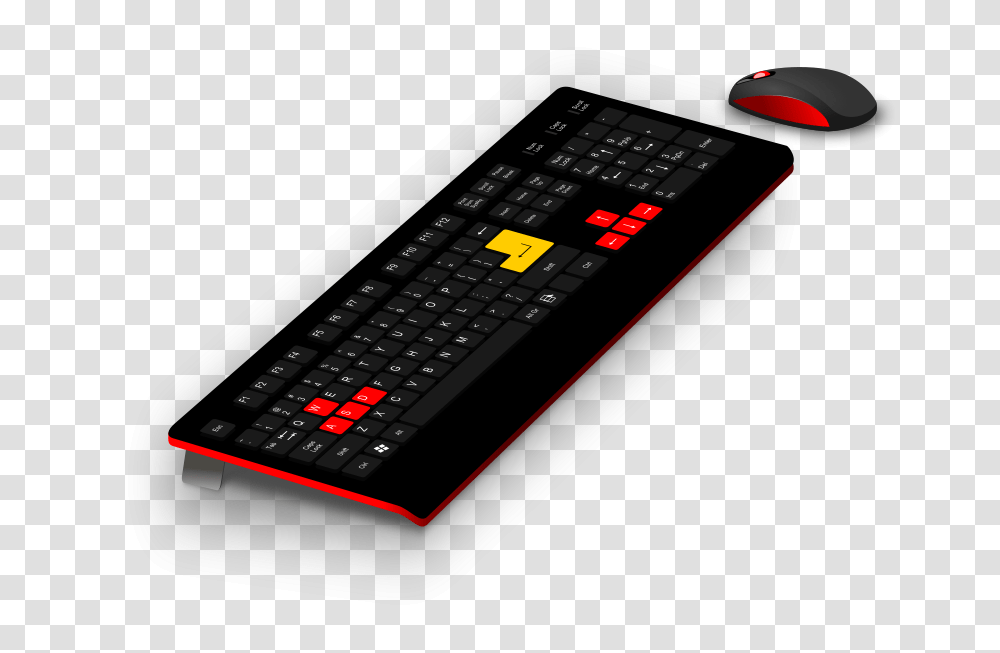 Generic Gaming Keyboardmouse Clipart Mouse And Keyboard, Computer Keyboard, Computer Hardware, Electronics, Mobile Phone Transparent Png