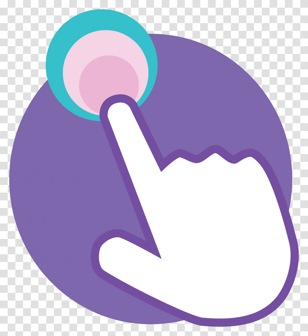 Generic Pointer For Ui Clickme, Purple, Food, Rattle, Sweets Transparent Png