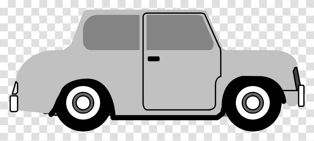 Generic Retro Car Side View Clipart Car Side View Clipart, Van, Vehicle, Transportation, Pickup Truck Transparent Png
