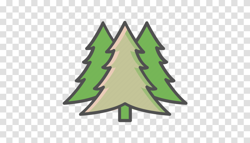Generic Trees Pine Trees Shrub Trees Icon, Plant, Poster, Advertisement, Ornament Transparent Png