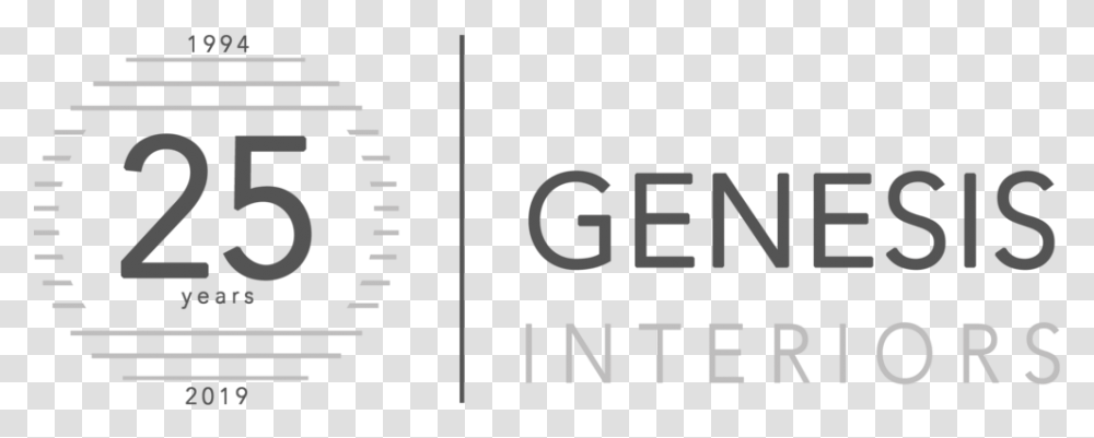 Genesis 25th Anniversary Logo Circle, Number, Alphabet Transparent Png