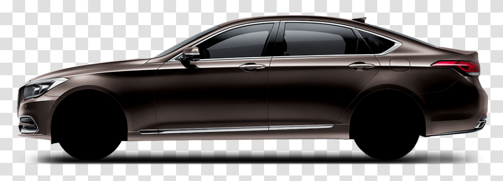 Genesis G80 Side View, Sedan, Car, Vehicle, Transportation Transparent Png