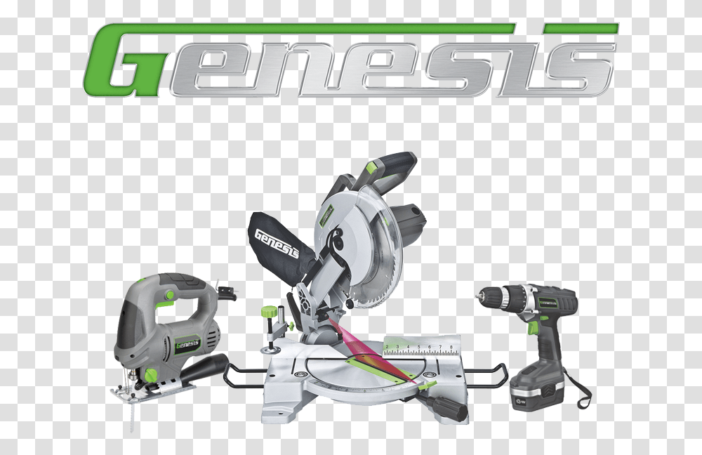 Genesis Power Tools Website Miter Saw, Machine, Toy, Motor, Rotor Transparent Png