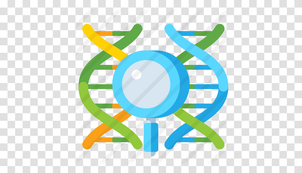 Genetics Free Education Icons Circle, Rattle, Magnifying Transparent Png