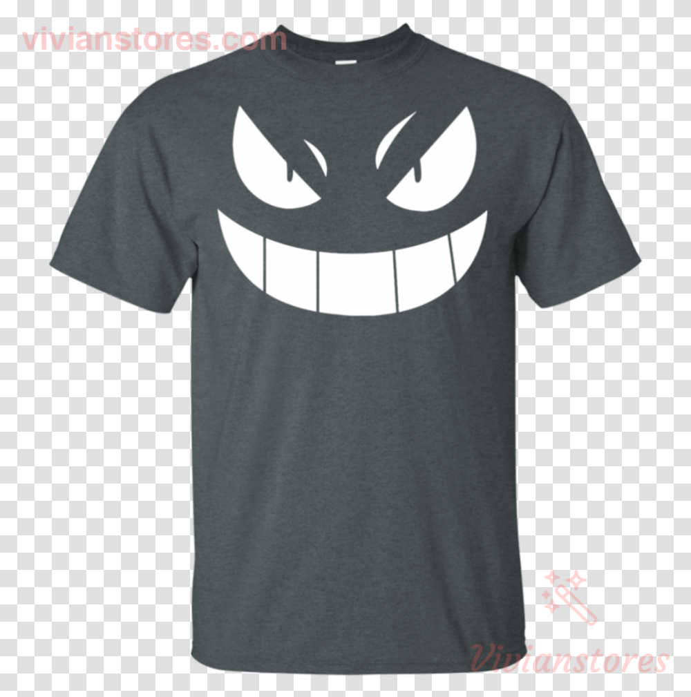 Gengar Pokemon Funny Gift Shirt For Fan Va03 Vivianstores 49ers Awesome, Apparel, T-Shirt, Sleeve Transparent Png